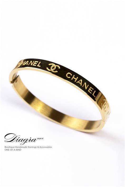 chanel armband|authentic chanel bracelet.